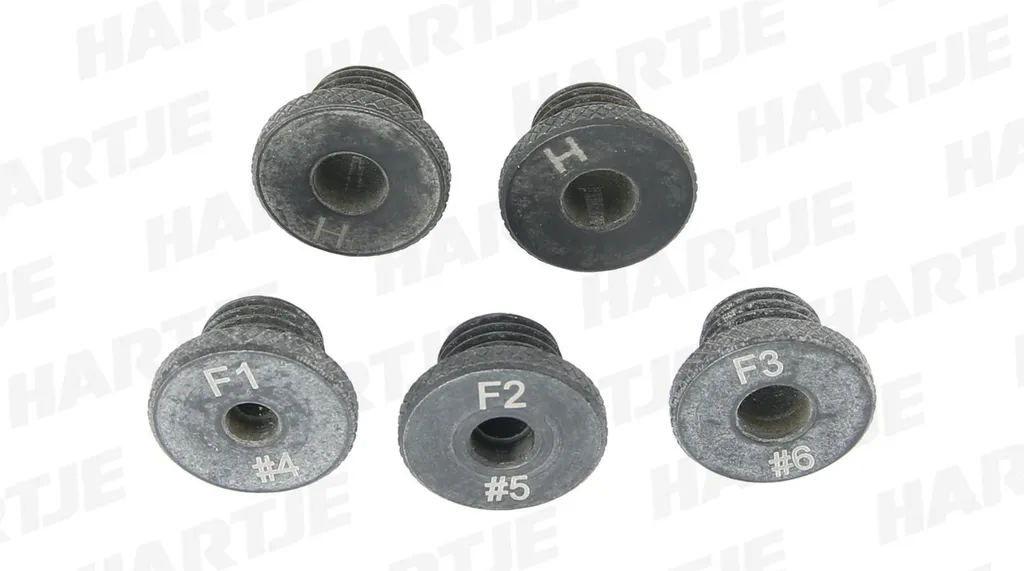 Solution anti-rayures : Jeu de douilles de guidage Bikeservice 5 pcs