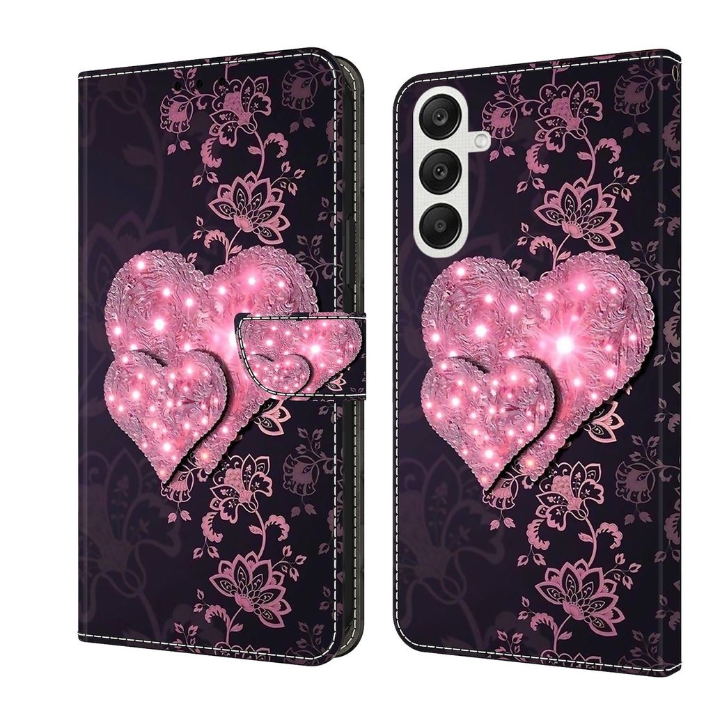 Für Samsung Galaxy A55 Kunst-Leder Book Handy Tasche Motiv 10 Hülle Etuis Schutz
