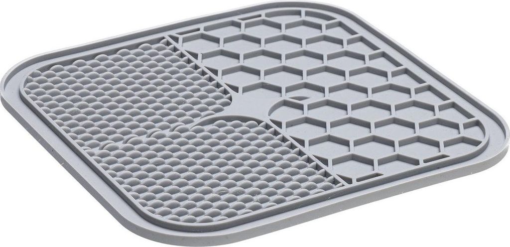 Tapis à lécher 20x20cm gris KAR Image du produit 