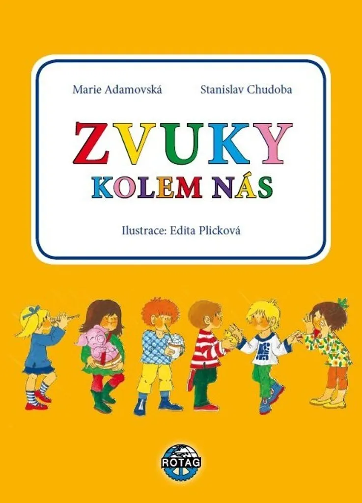 Zvuky kolem nás livre cartonné avec puces sonores Marie Adamovská 15cm