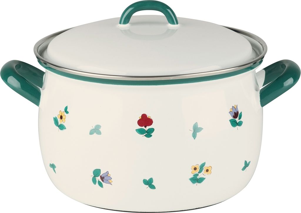 Riess hoher Topf 3,5l 20cm Gmundner Streublumen R0166049 Produktbild 