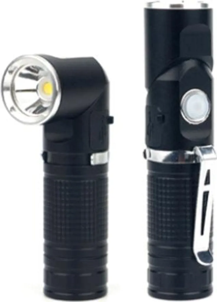 Lampe de Poche LFR5R Puissante USB - Éclairage LED avec Batterie Intégrée