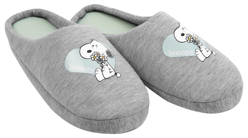 The Peanuts Hausschuhe für Damen Snoopy - Herz  Puschen Produktbild 