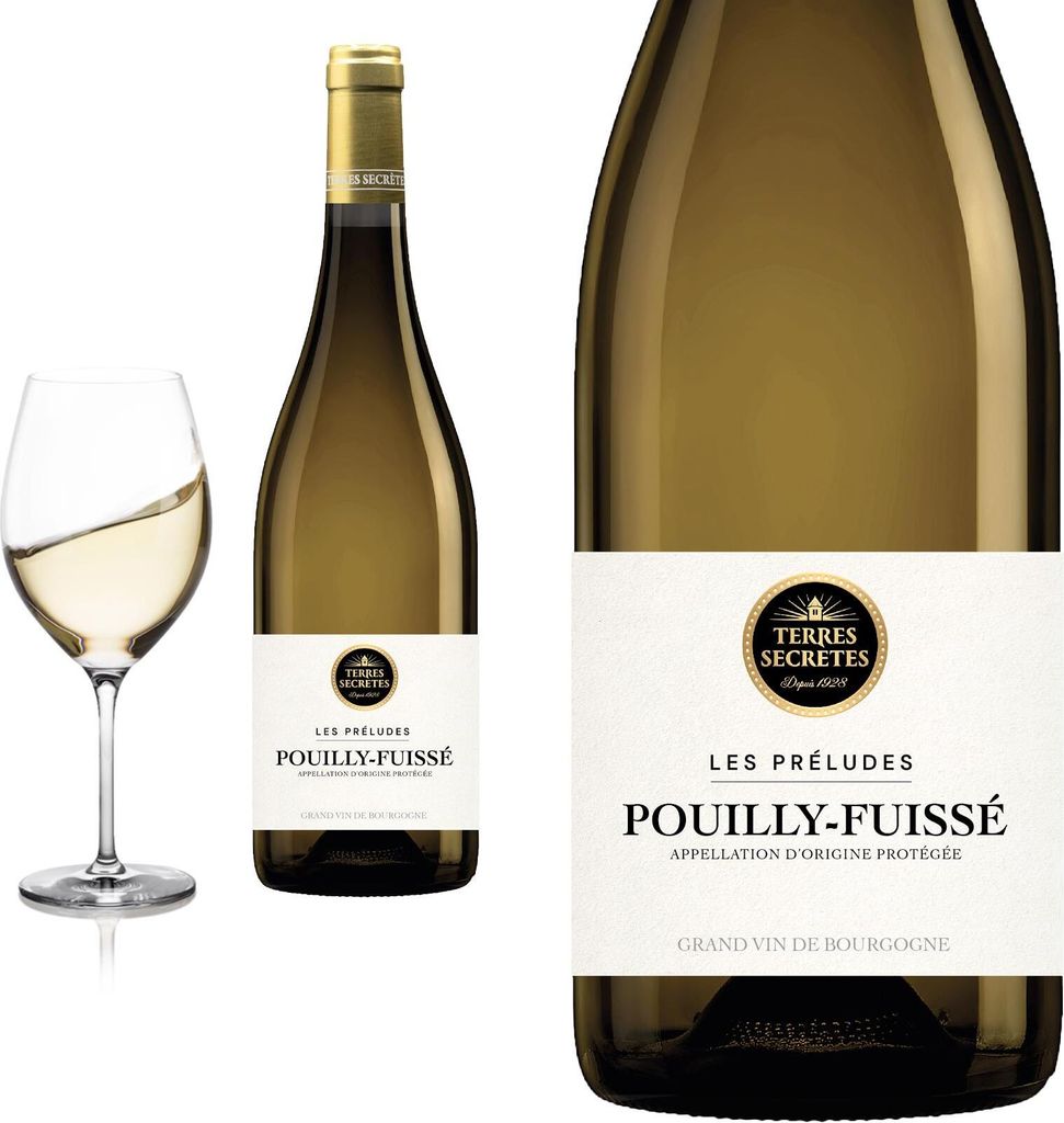 2023 Pouilly Fuissé LES PRELUDES Chardonnay von Vignerons Terres Secretes - Weißwein