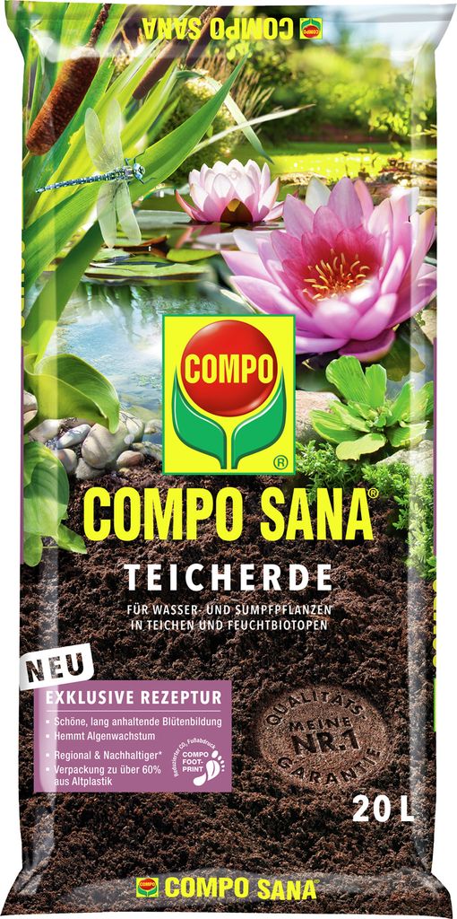 COMPO SANA® Teicherde - 20 Liter Produktbild 1