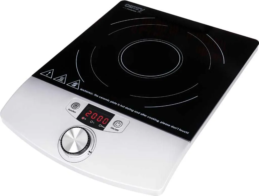Plaque Induction Camry CR 6515 : Cuisson Rapide et Nettoyage Facile Garanti