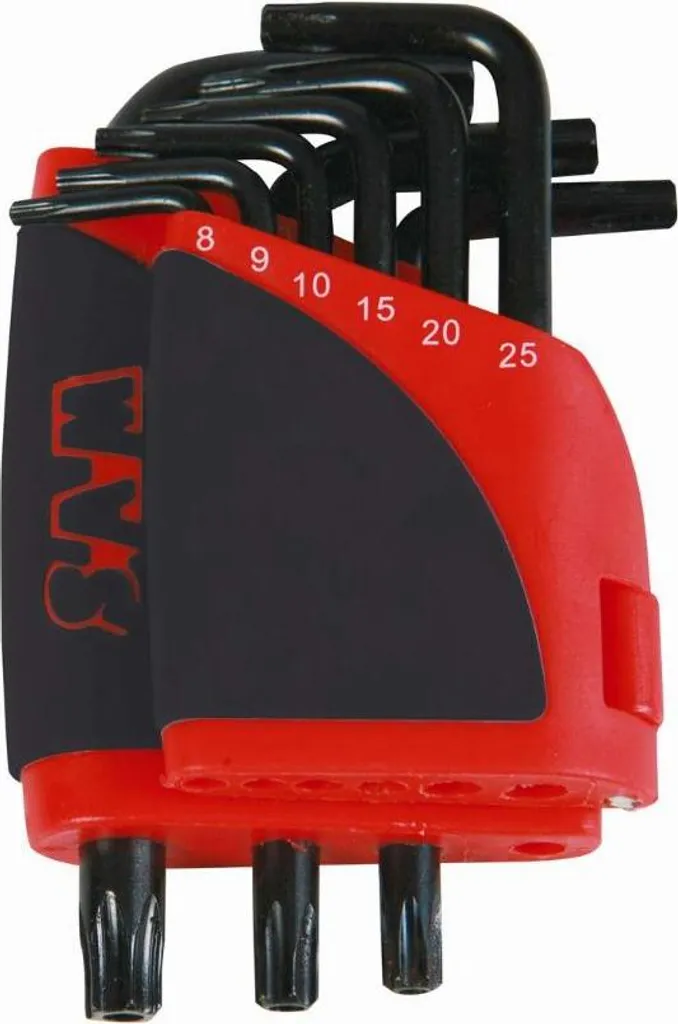 Râtelier de clés mâles Torx percées SAM 59R9A - Outillage pro 9 pièces