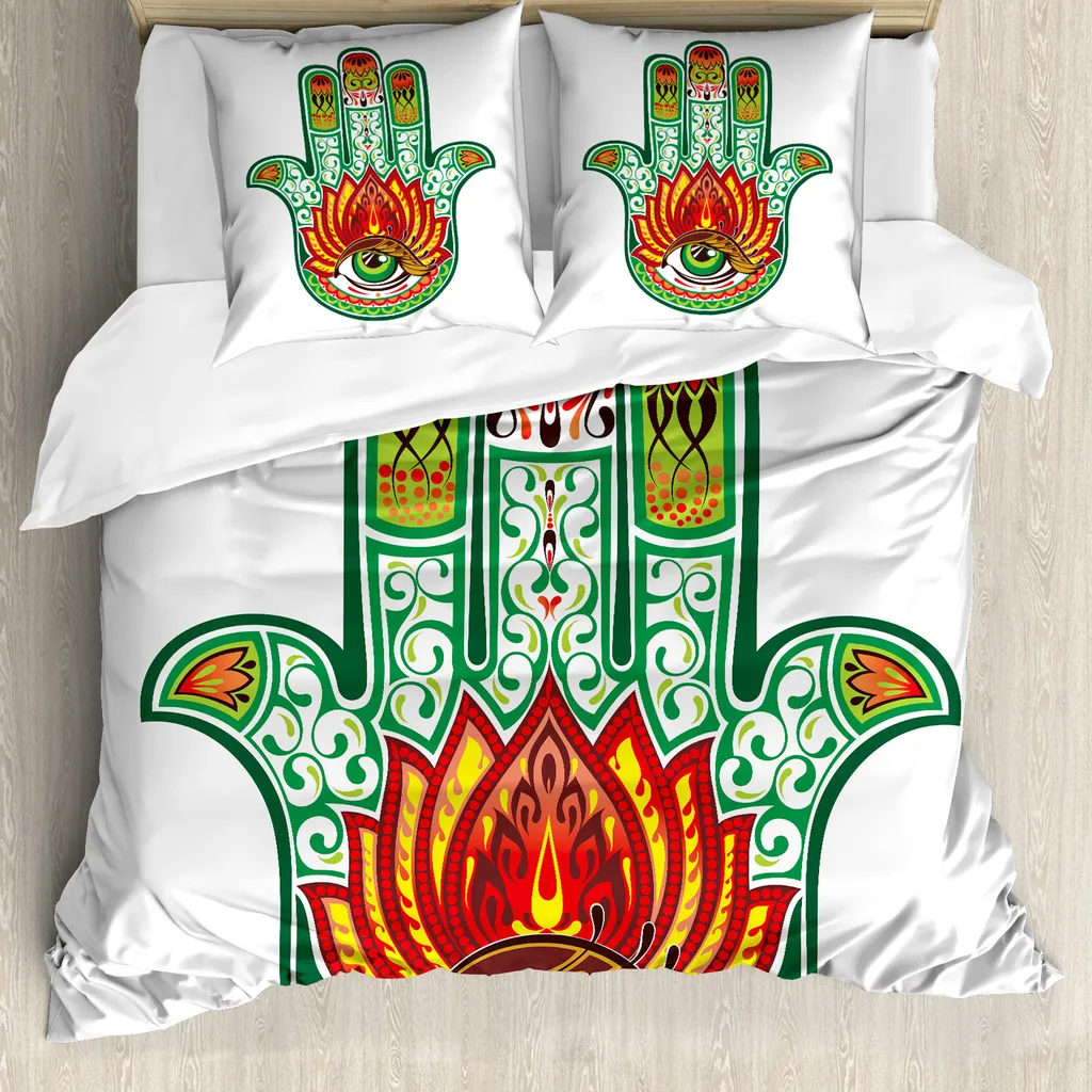 Copripiumino Hamsa Antiacaro ABAKUHAUS: Sonno Rigenerante 155x220