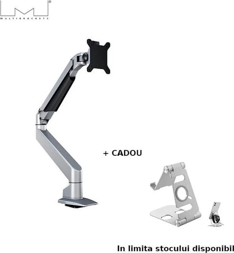 Fini le Mal de Dos : Pied d'Écran Ajustable 32 Pouces Multibrackets 7167 - 2
