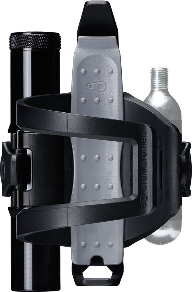 Crankbrothers S.O.S. BC18 Side Entry Flaschenhalter + Multitool, black