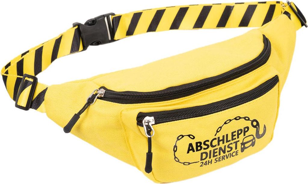 Bauchtasche Abschleppdienst gelb