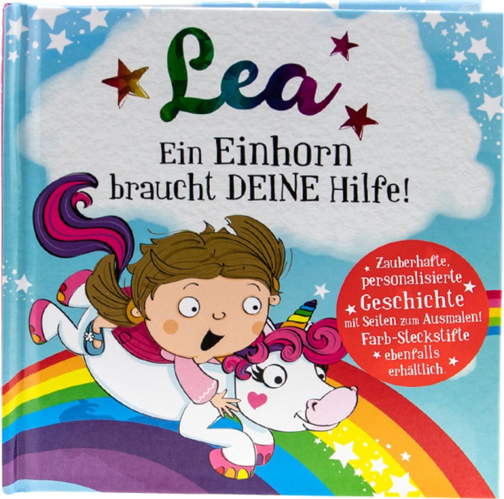 Das magische Märchenbuch mit deinem Namen - Lea
