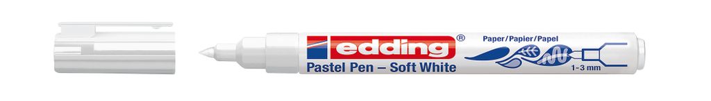 edding 1500 matita pastello bianco Immagine del prodotto 