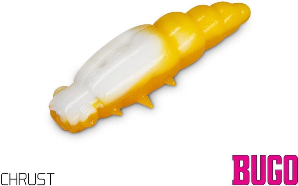 DELPHIN BUGO Cheese, Künstliche Larve, 4cm, CHRUST, 15 Stück, 101004329