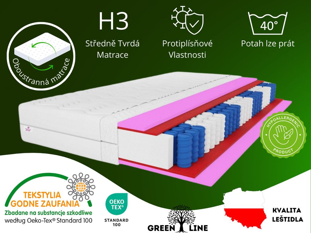 MARPUR Matelas à ressorts ensachés 160x200 Muvieso, 7 Image du produit 