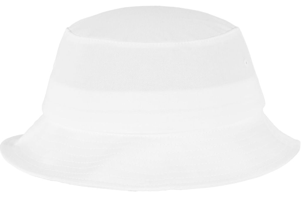 Flexfit Baumwolle Twill Bucket Hat, Anglerhut, einfarbig, Produktbild 