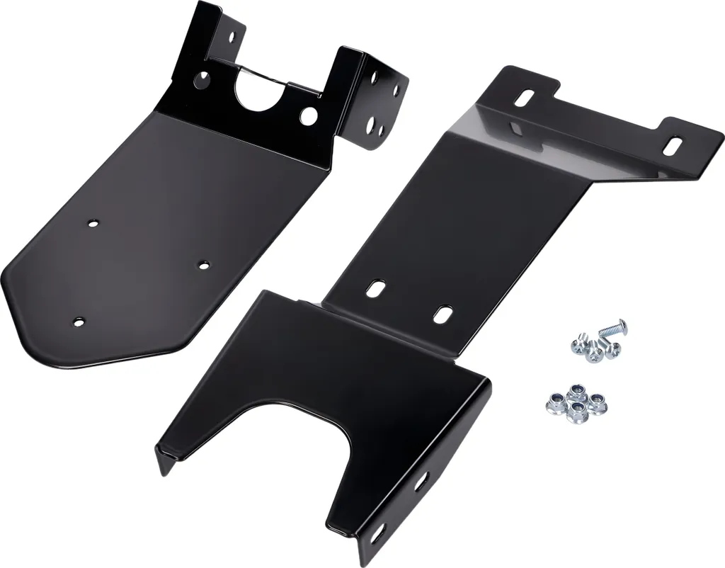 Support de plaque Rieju MRT avec bavette moto noire mat