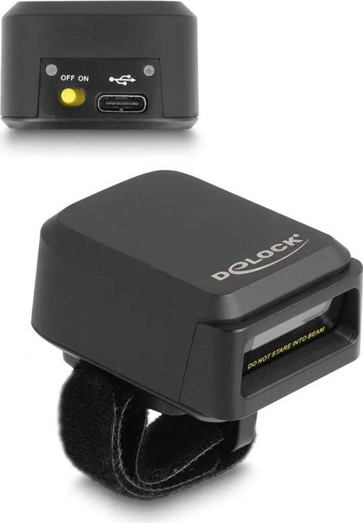 Scanner de Code-barres Mains Libres DELOCK Bluetooth Finition Ergonomique - 2