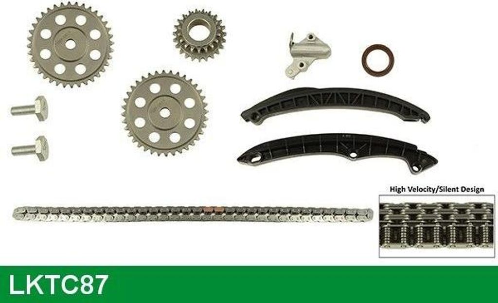 LUCAS LKTC87 Steuerkettensatz Steuerkette für VW Golf V Schrägheck (1K1) GOLF PLUS (5M1, 521)