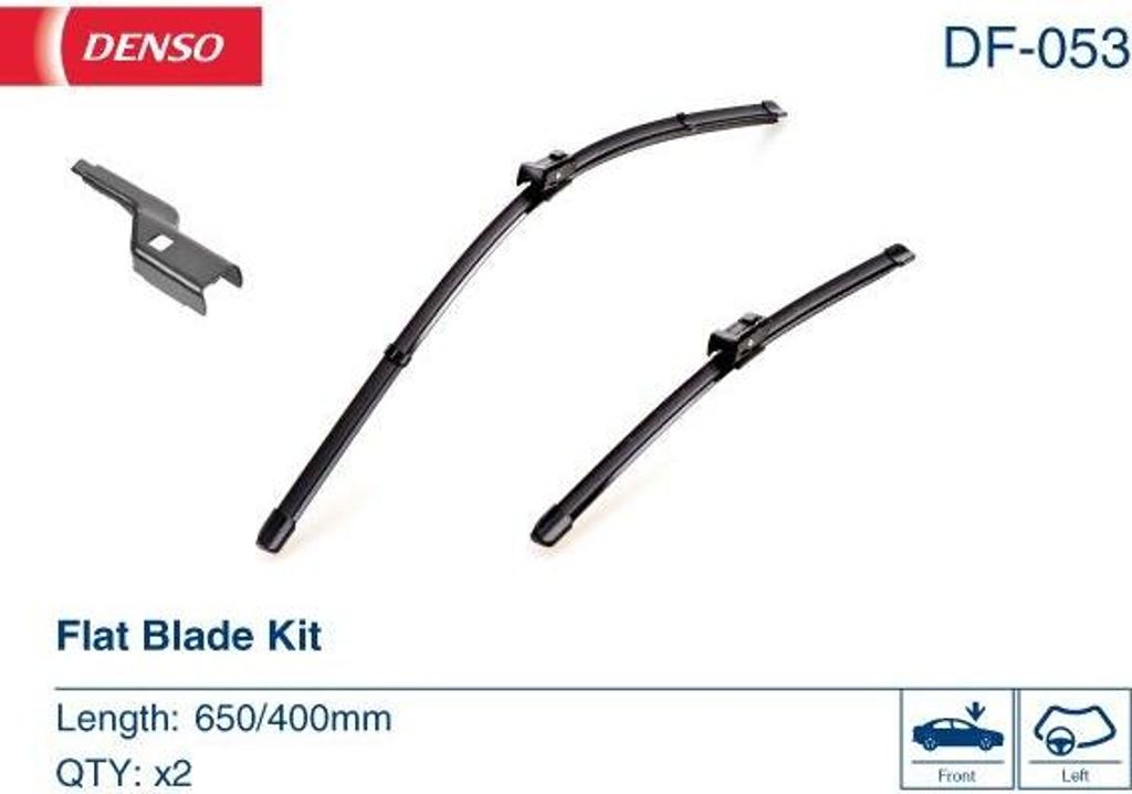 DENSO Wischblatt Beifahrerseitig Fahrerseitig DF-053