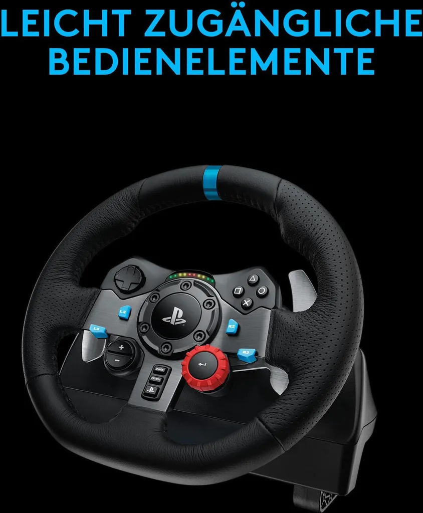 Pack Simulation Auto Logitech G29 et Casque A10 pour PS5, PS4 et PC VR - 16