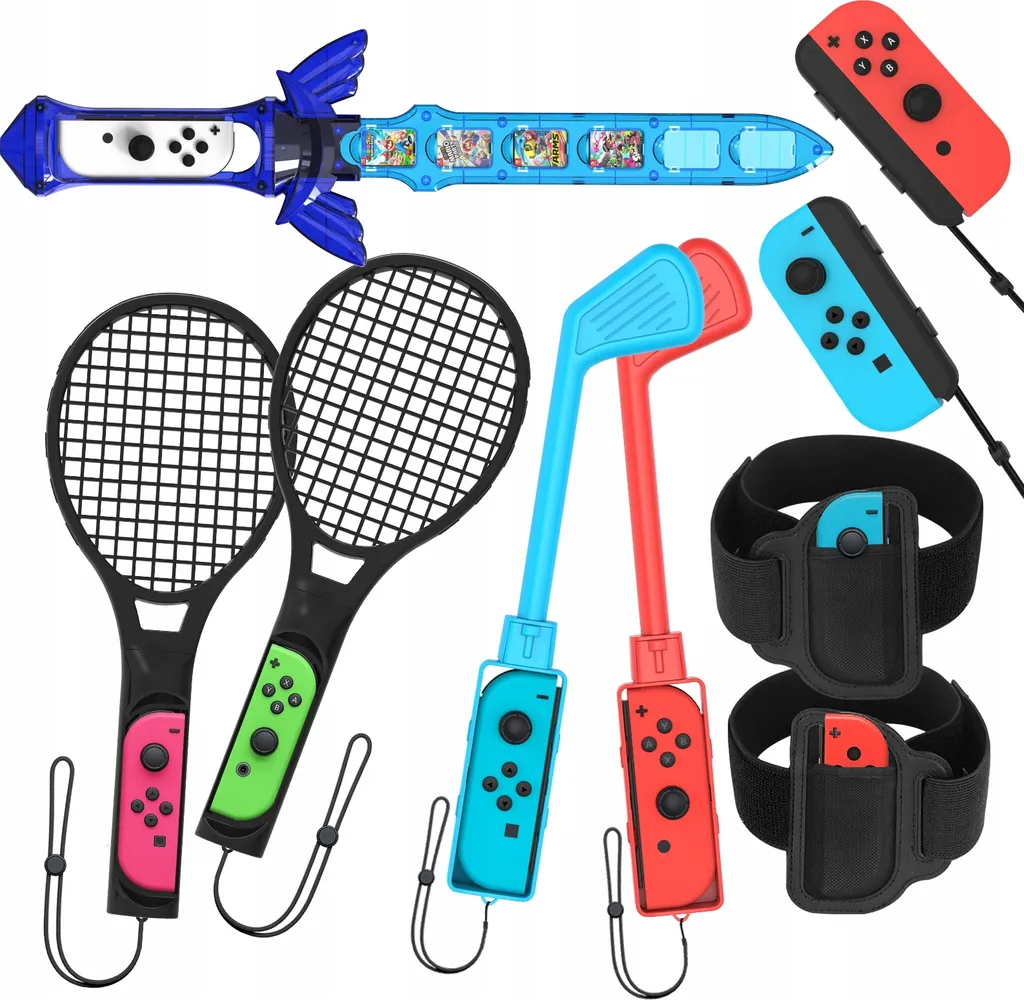 Pack Accessoires 9-en-1 Joy-Con Nintendo Switch OLED NS236 de Précision