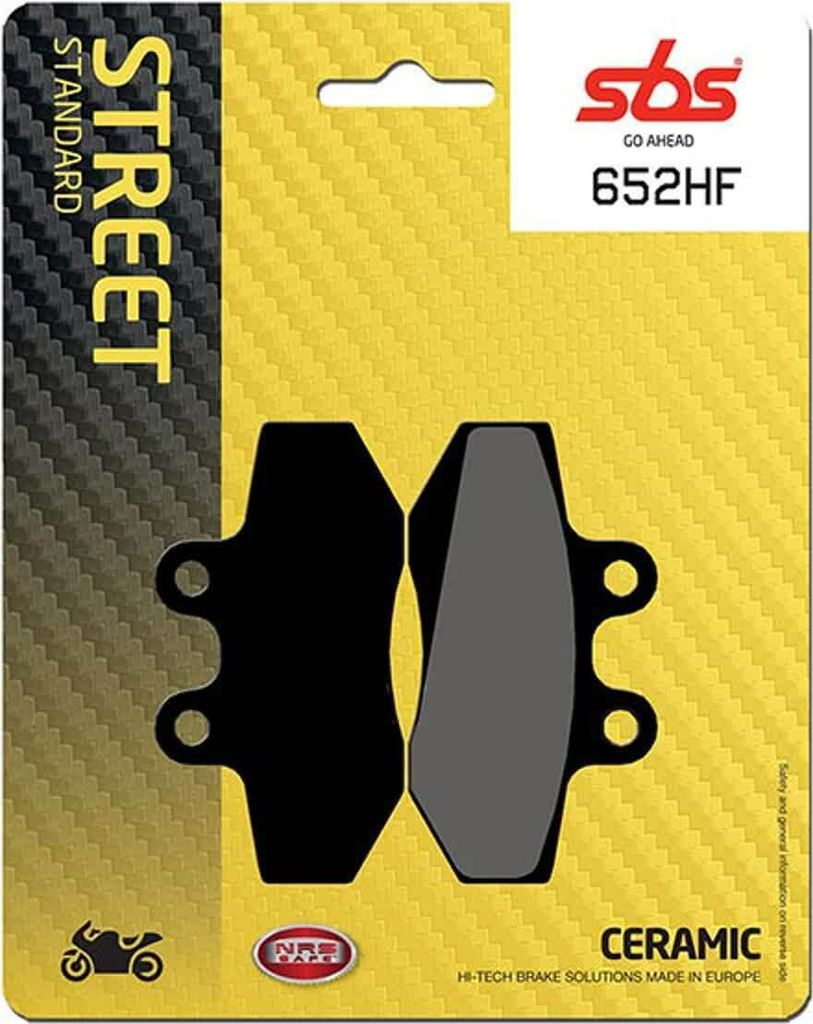Bremsbelag SBS 652HF (Satz pro Scheibe) Street Ceramic