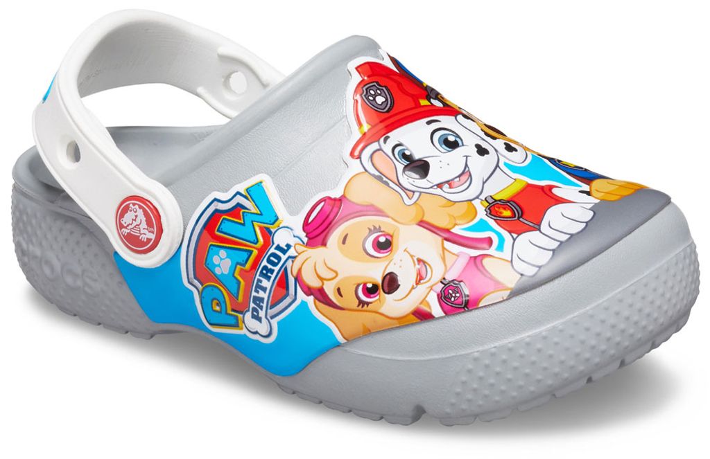 crocs FunLab Paw Patrol Clog Kids Light Grau Croslite Produktbild 