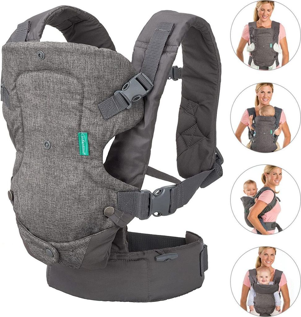 DTC GmbH 4-in-1 Ergonomische Baby- & Bauchtrage für Produktbild