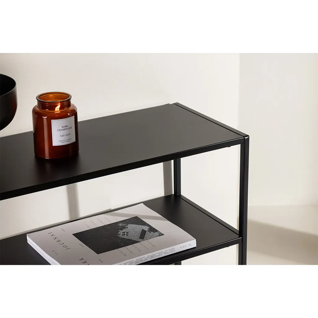 Offerta Consolle Georgetown Nero 1 Ripiano - Arredo Ingresso Slim - 6