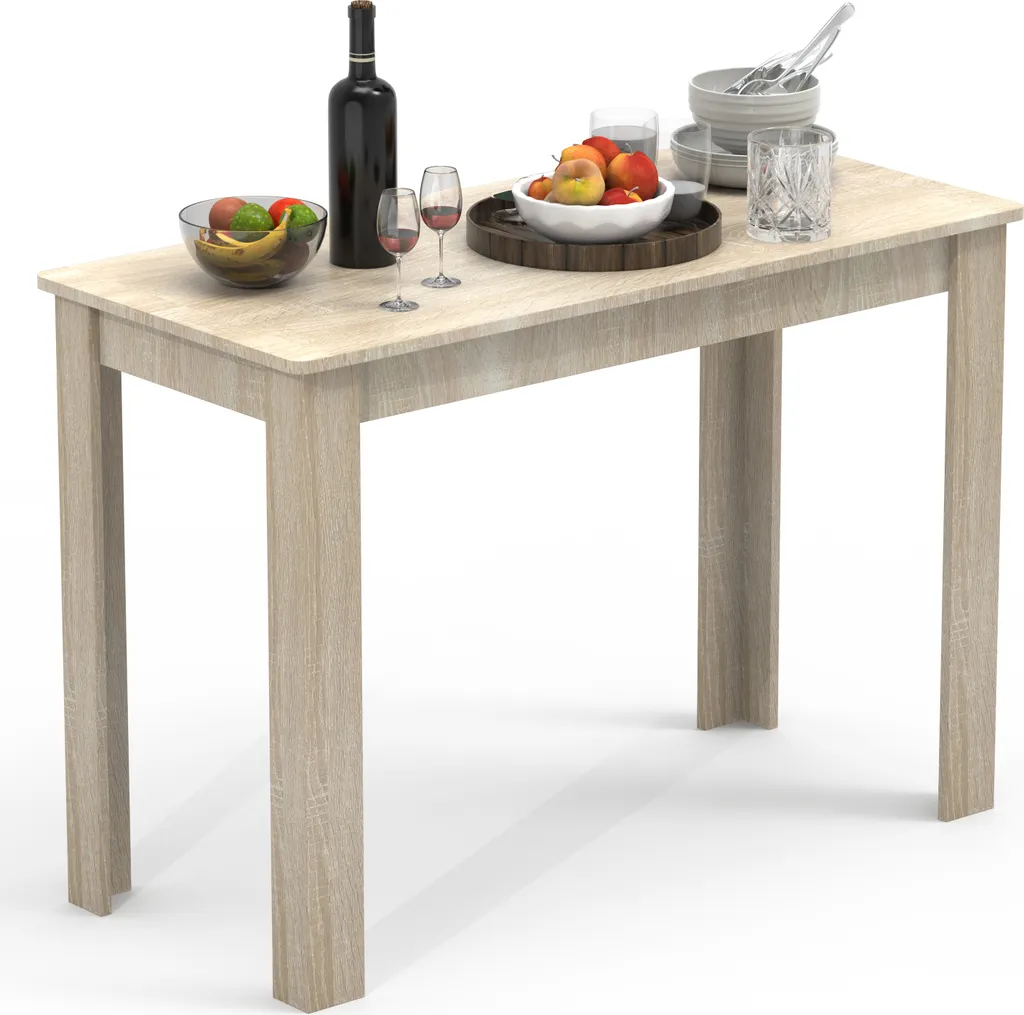 Tavolo Rettangolare Esal 110x50 cm Sonoma Oak | Arredo Living Slim
