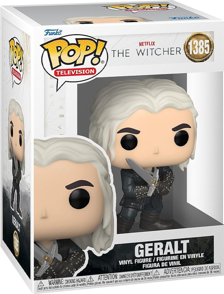 The Witcher - Geralt 1385 - Funko Pop! Vinyl Figur