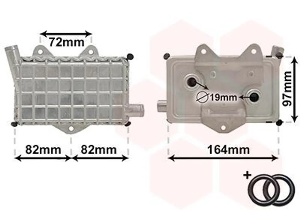 Rigenera il tuo Mercedes Vito 638 con il Radiatore Olio VAN WEZEL