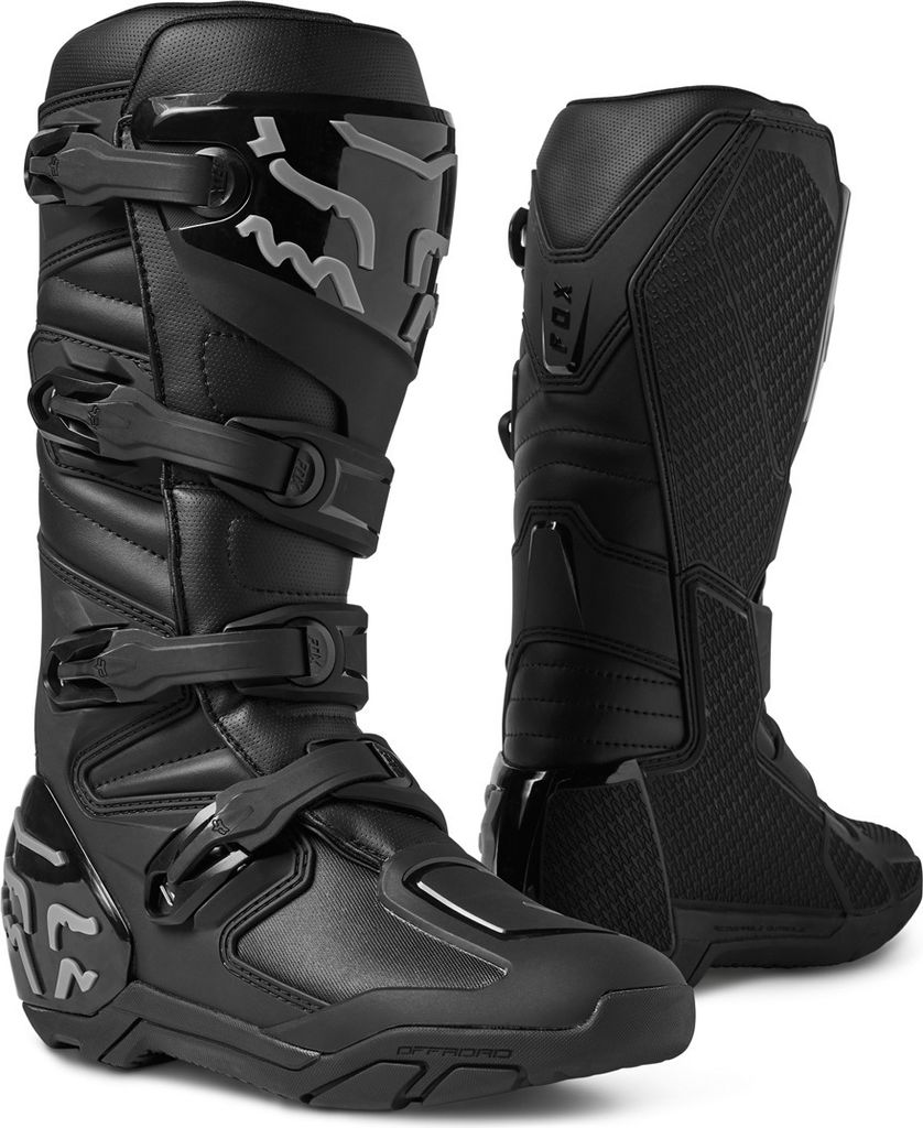 FOX Comp X Motocross Stiefel, schwarz, 11