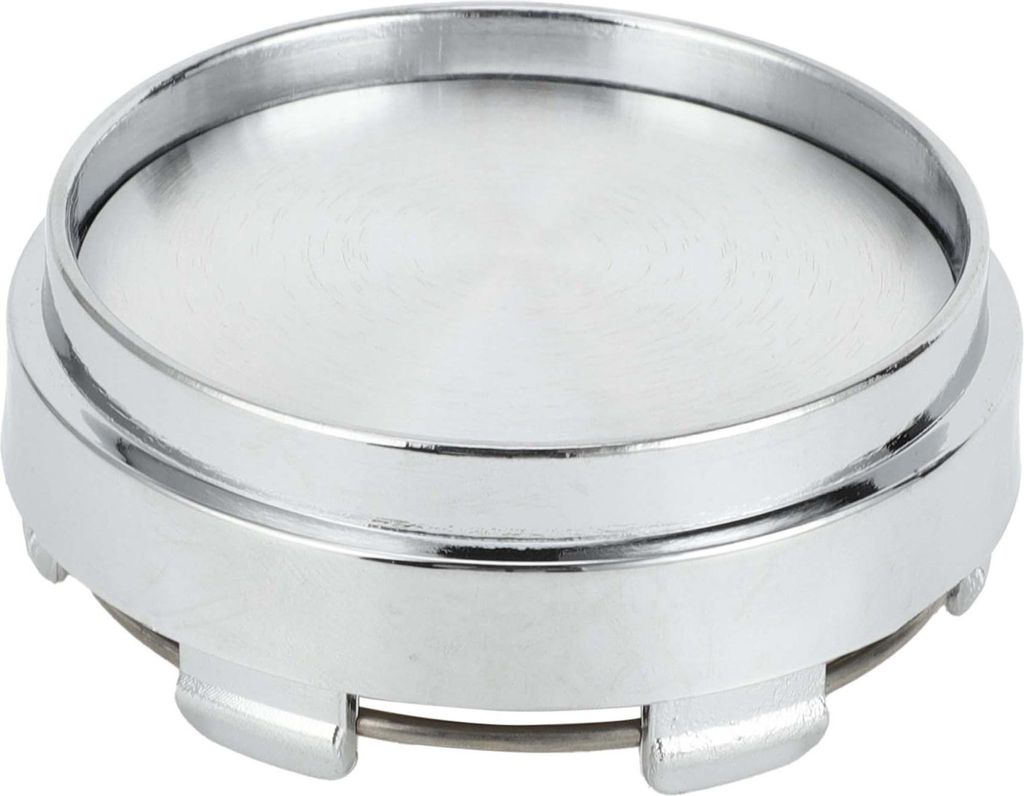 Universal Wheel Center Hub Cap Durable 66mm 2.60" Outside Diameter Vehicle Hub Covers for SUV Truck Automotive Plastic Chrome Silver Tone Silver Tone