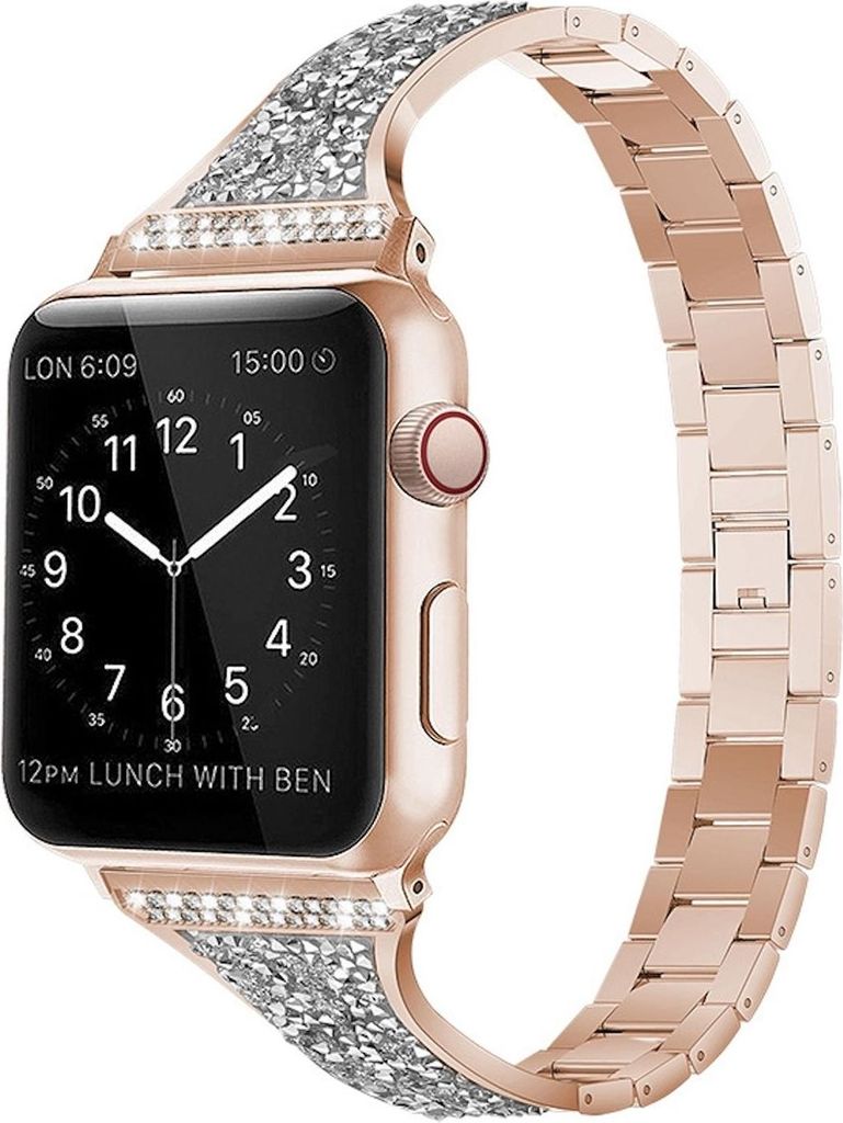 Für Apple Watch Series 11 10 46mm / Ultra 3 2 1 49mm / 9 8 7 45 Diamant Style Armband