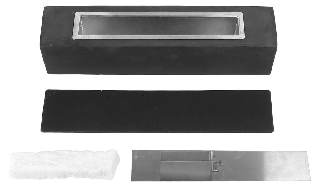Tisch-Feuerstelle, innovative, sichere, rechteckige, tragbare Tisch-Feuerstelle zum Heizen, Hinterhof, Lagerfeuer, Holzkohlegrill, Terrasse, Garten, K