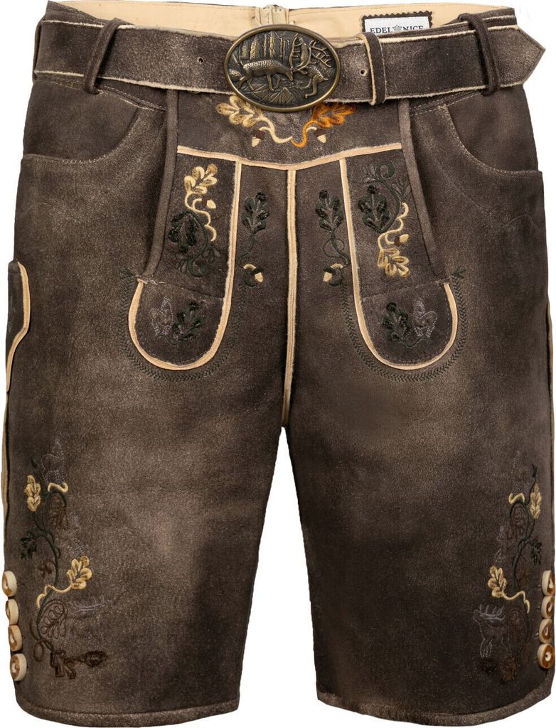 Edelnice Kurze Hirschlederhose Stefan sämisch 52