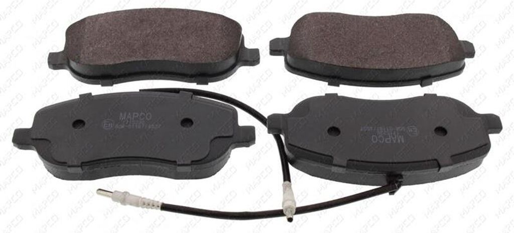 Scheibenbremsbelagsatz VA, CITROEN C8, JUMPY, FIAT SCUDO, ULYSSE, PEUGEOT 807, E
