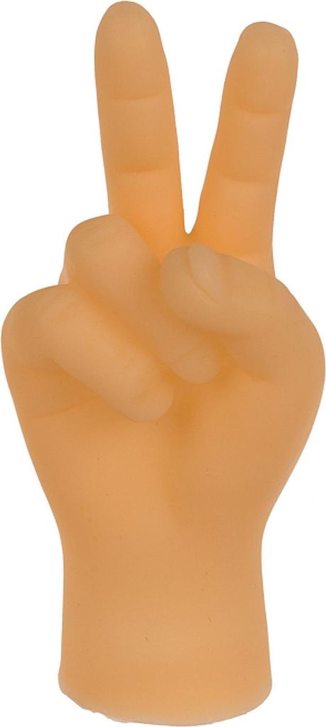 Finger Hände 1 Stück Handgesten Sieg Statement Ausdruck Fingerpuppe