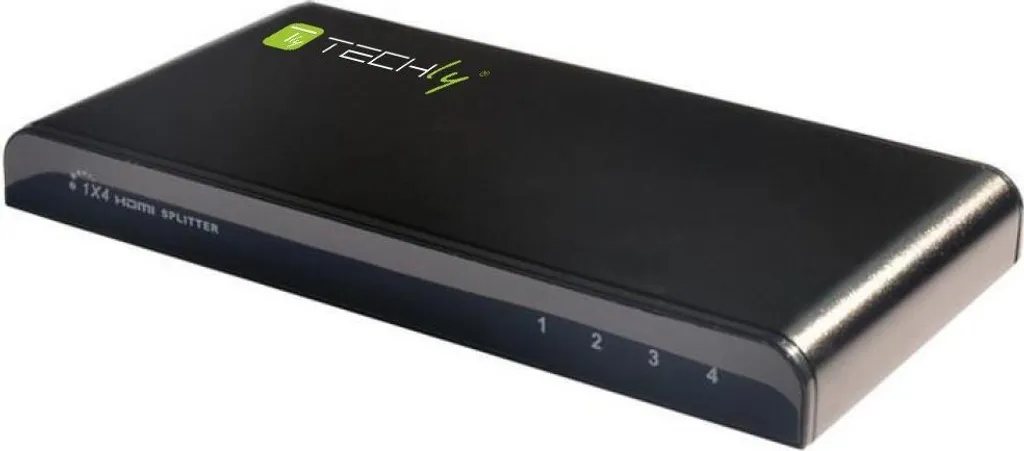 Splitter HDMI 3D Techly boîtier de répartition 4K UHD quatre voies - 14