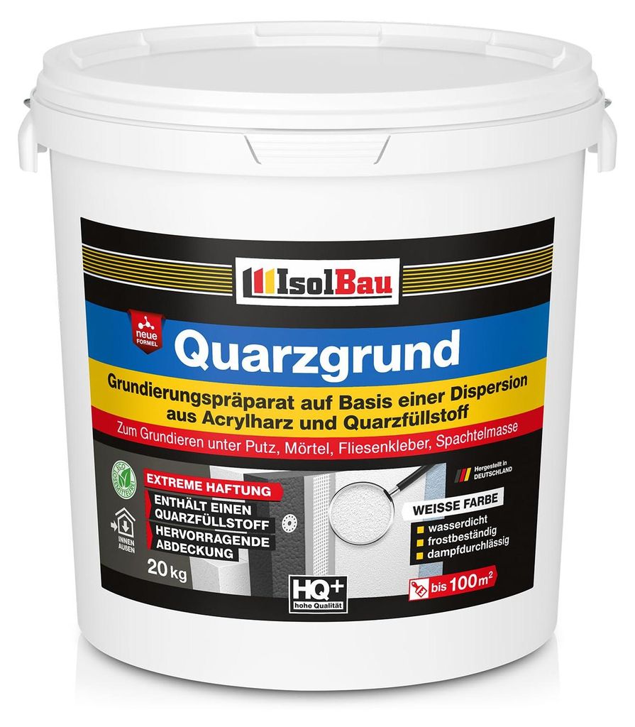 Isolbau Quarzgrund 20 kg Grundierung Beton Holz Fliesen Produktbild 