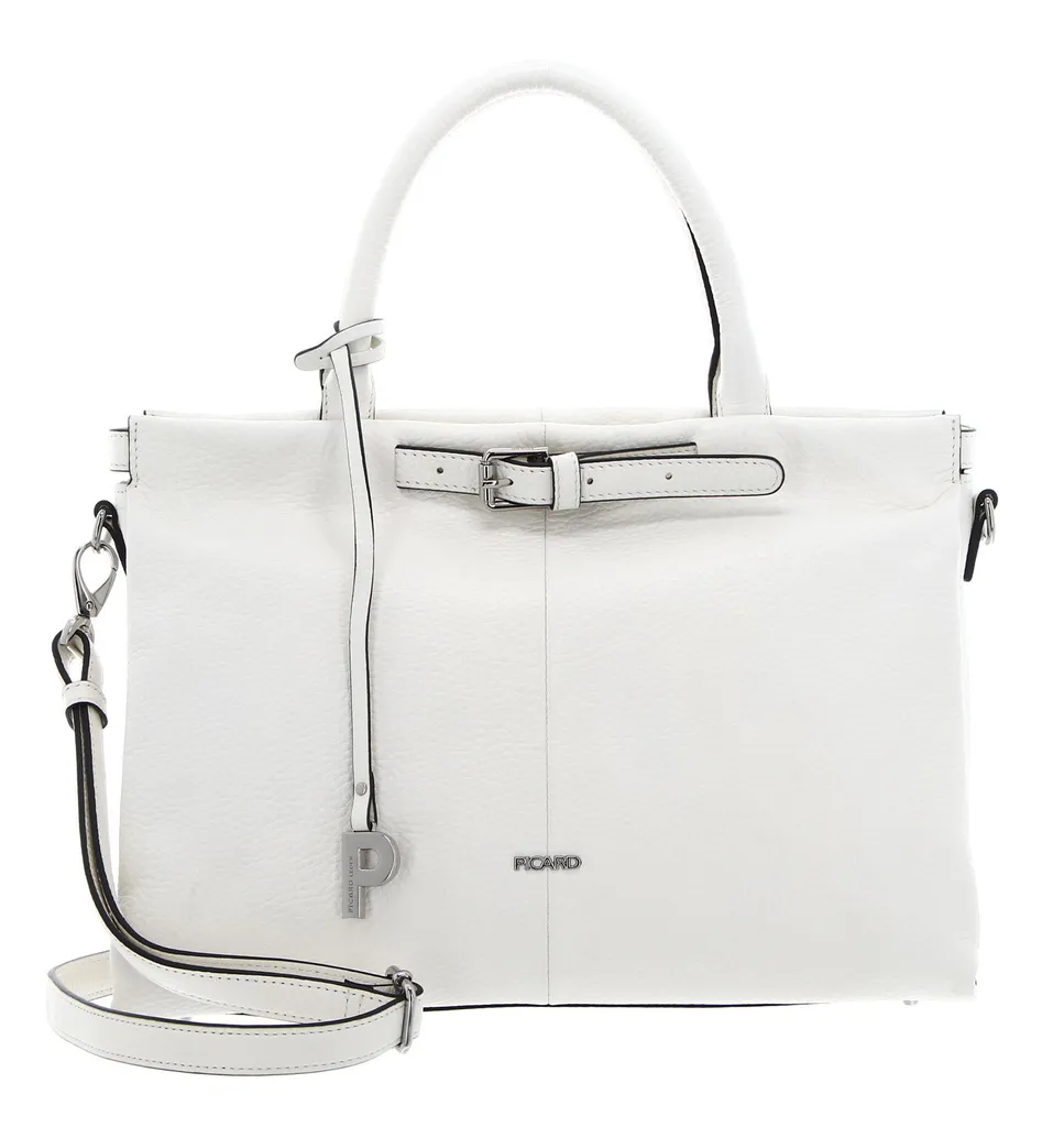 Sac à Main Bureau et Shopping PICARD Amazing Shopper Lily Blanc Cuir