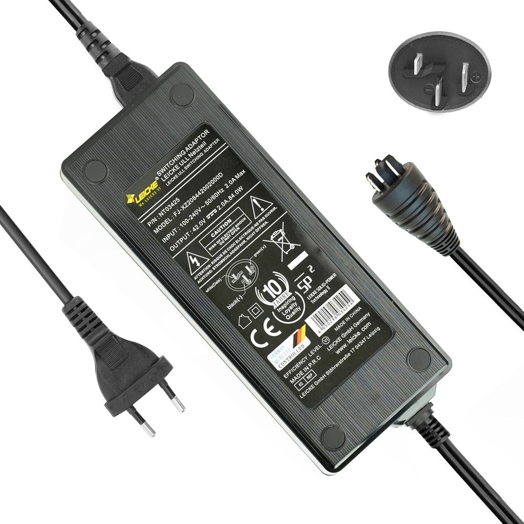 LEICKE 2A Ladegerät für 36V/42V Bosch Performance/Active Produktbild 