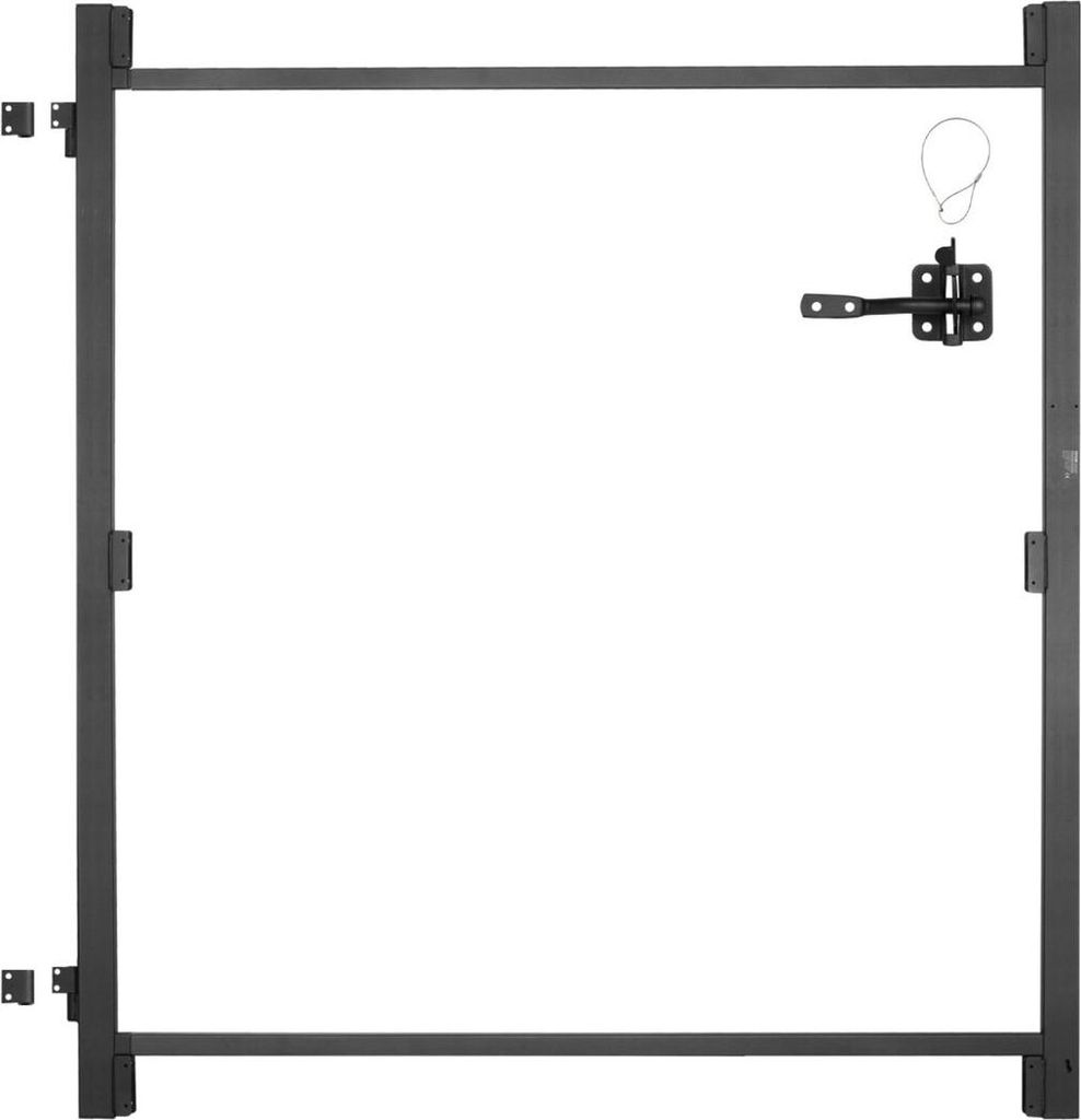 Tor-Bausatz Passend für Öffnungen mit einer Breite von 36 bis 60 Zoll und einer Höhe von 6 bis 7 Fuß Zaun