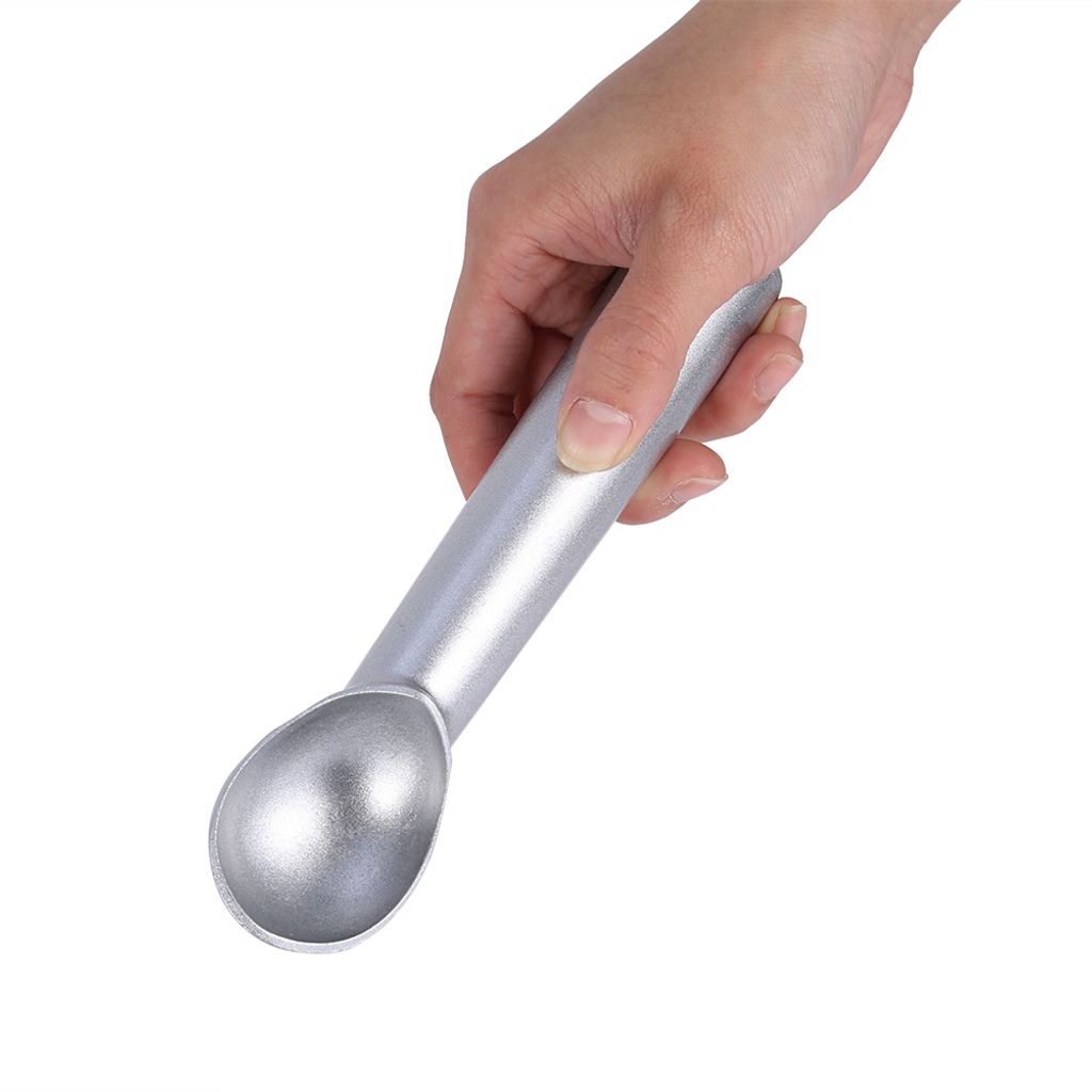 Tragbarer Eisportionierer aus antihaftbeschichtetem Metall, Produktbild 