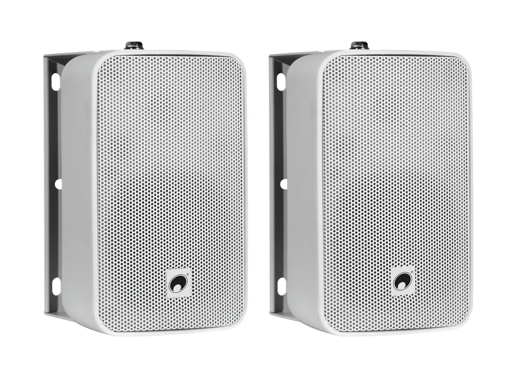 Enceinte Acoustique Blanche 40W Omnitronic 11036953 Son Haute Fidélité 2 Voies