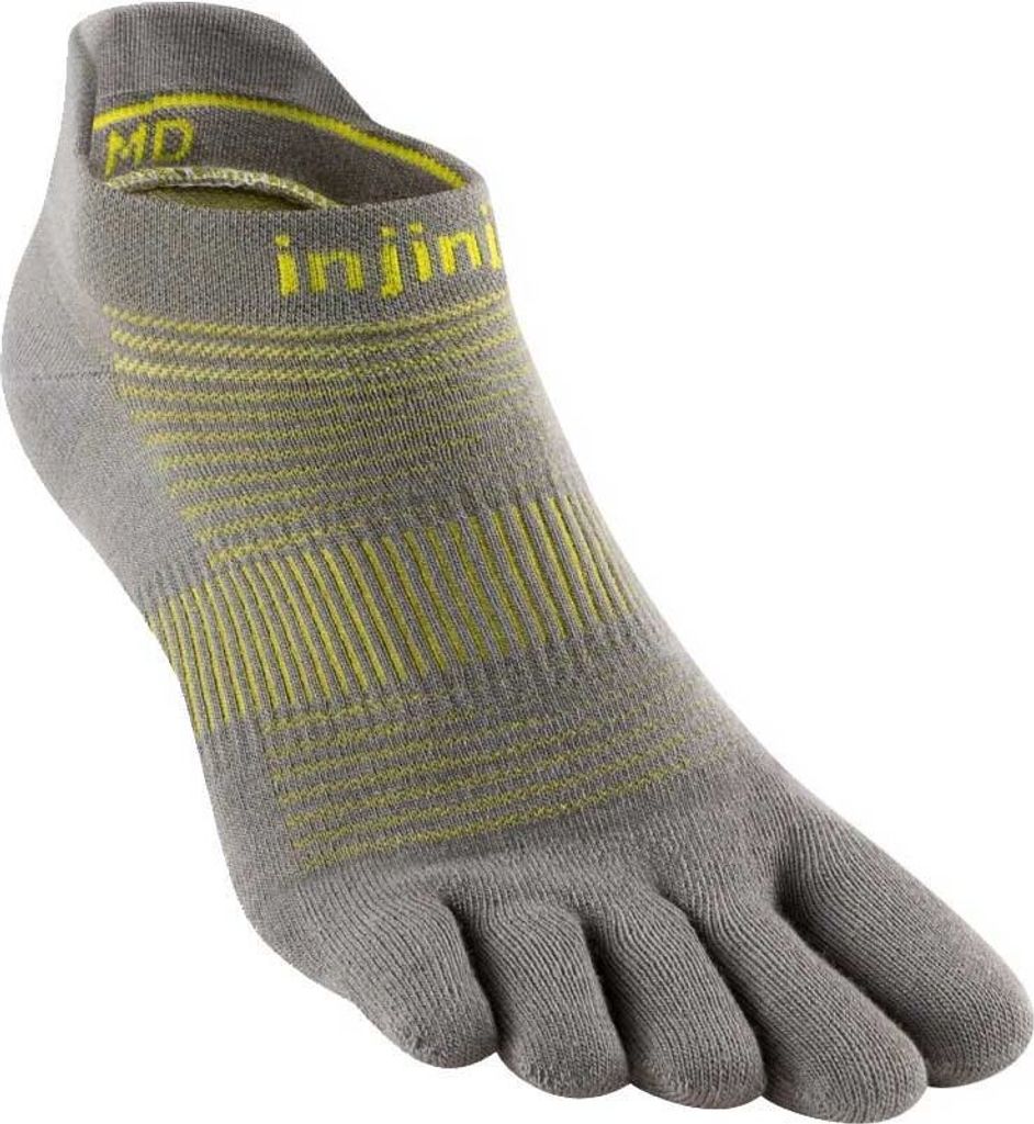 Injinji Run Lightweight Unsichtbare Socken Grau EU 44 1/2-47 Mann Grau EU 44 1/2-47