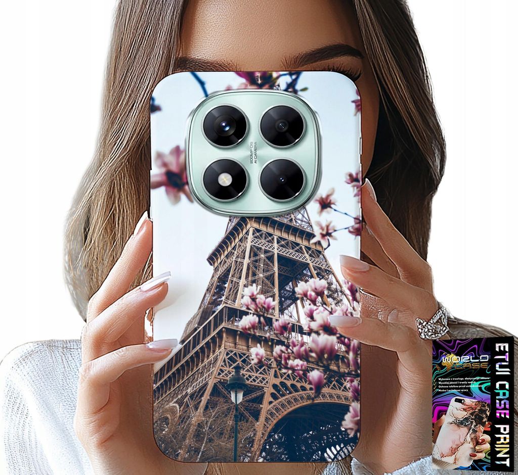 Fall Für Xiaomi Note 14 Pro 5G - Paris Eiffelturm Schöne Orte Zurück