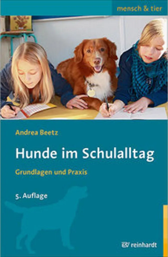 Livre Hunde im Schulalltag pour calmer le stress des élèves à l'école